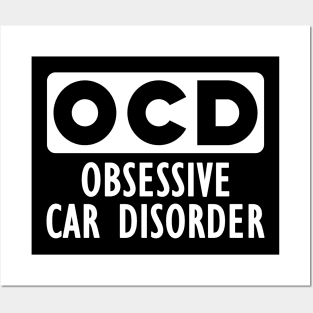 Car lover - Obsessive car disorder w Posters and Art